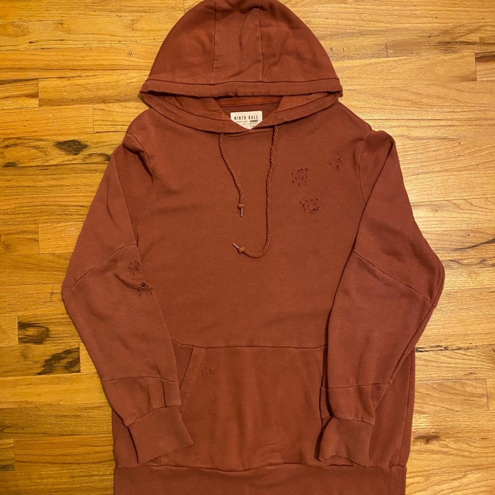 Ninth hall orange hoodie